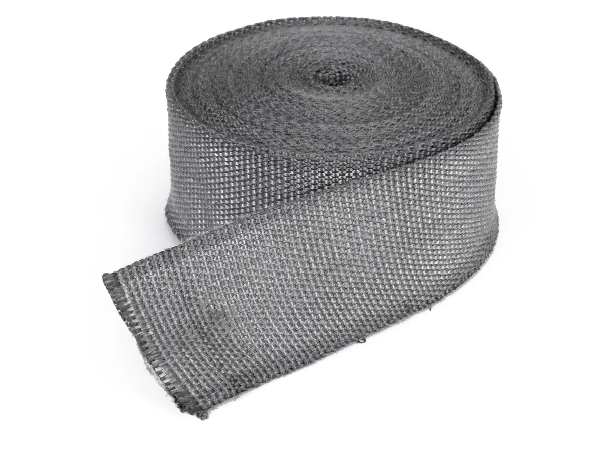 Pita isolasi knalpot -SILENT SPORT, grafit- 10m x 50mm