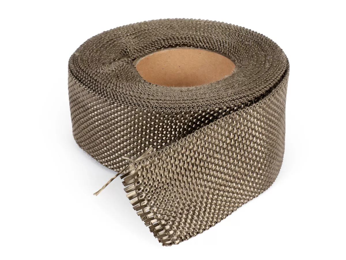 Isolatietape uitlaat -SILENT SPORT, olijf- 10m x 50mm