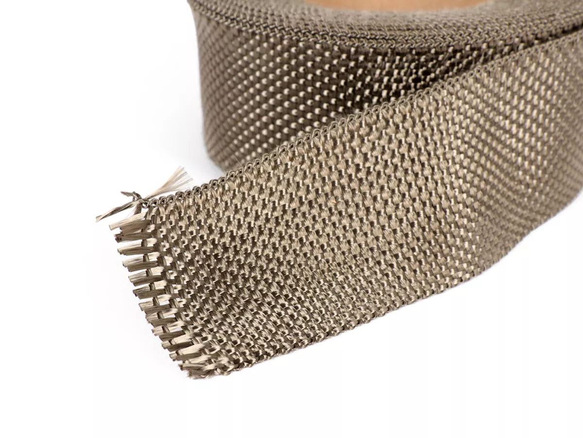 Isolatietape uitlaat -SILENT SPORT, olijf- 10m x 50mm