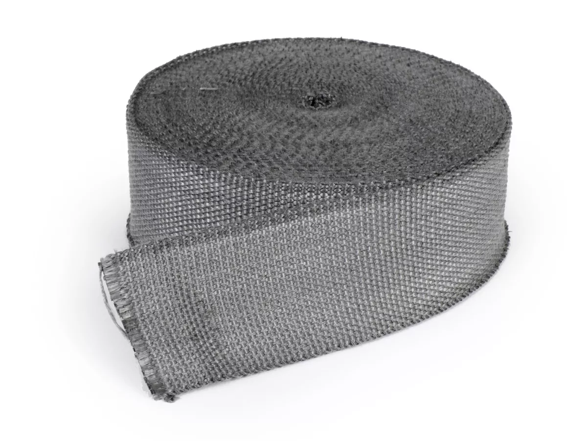 Ruban chatterton pour pot d'échappement -SILENT SPORT, Graphite- 15m x 50mm