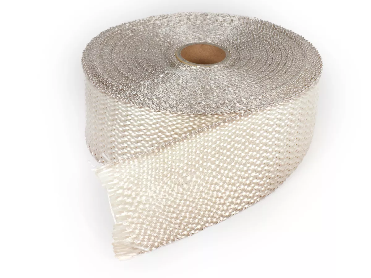 Isolatietape uitlaat -SILENT SPORT, wit- 15m x 50mm