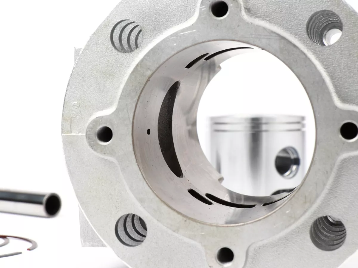 Cilinder -SIMONINI 250/265cc Ø72.8mm, geschikt voor Lambretta Killercase MMW motorblok- MINI 2 Evo BigBore - met zuiger