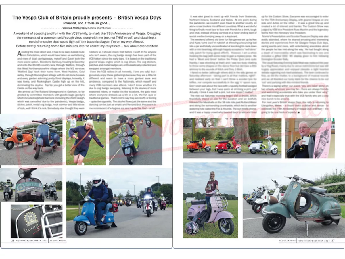 Scooter Nova Magazine - (#028) -  November/December 2021