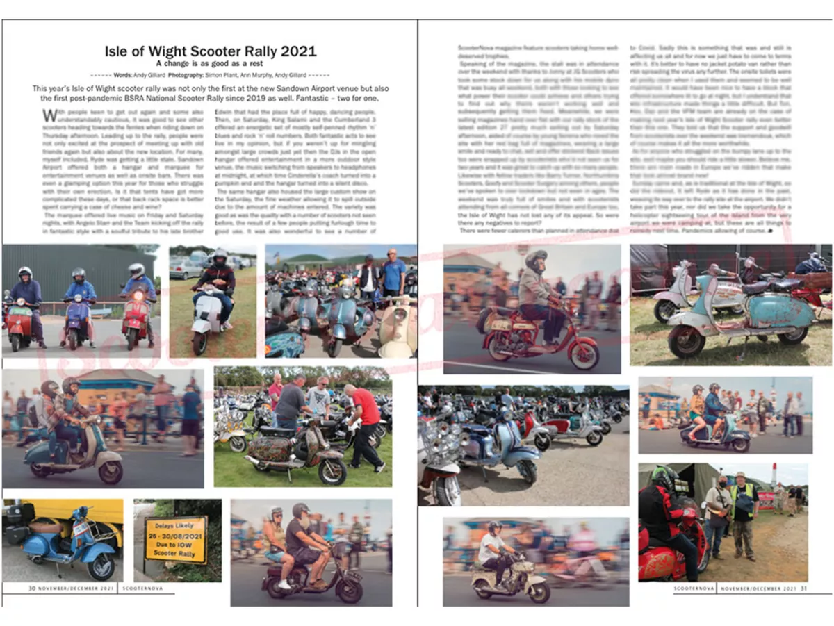 Scooter Nova Magazine - (#028) -  November/December 2021