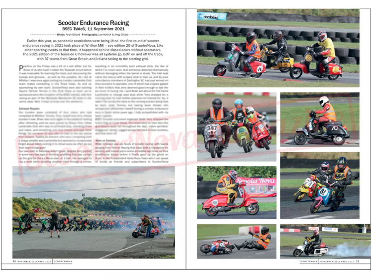 Scooter Nova Magazine - (#028) -  November/December 2021