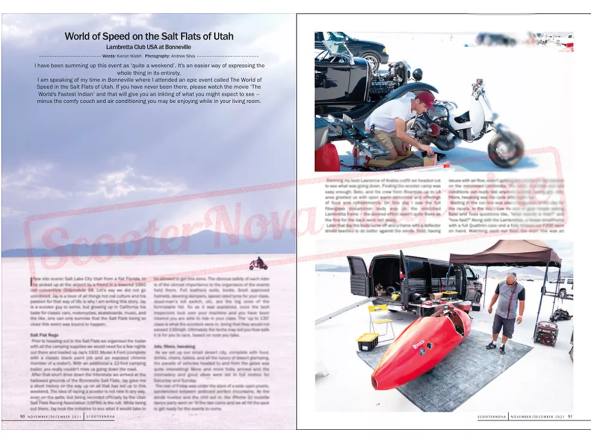 Scooter Nova Magazine - (#028) -  November/December 2021