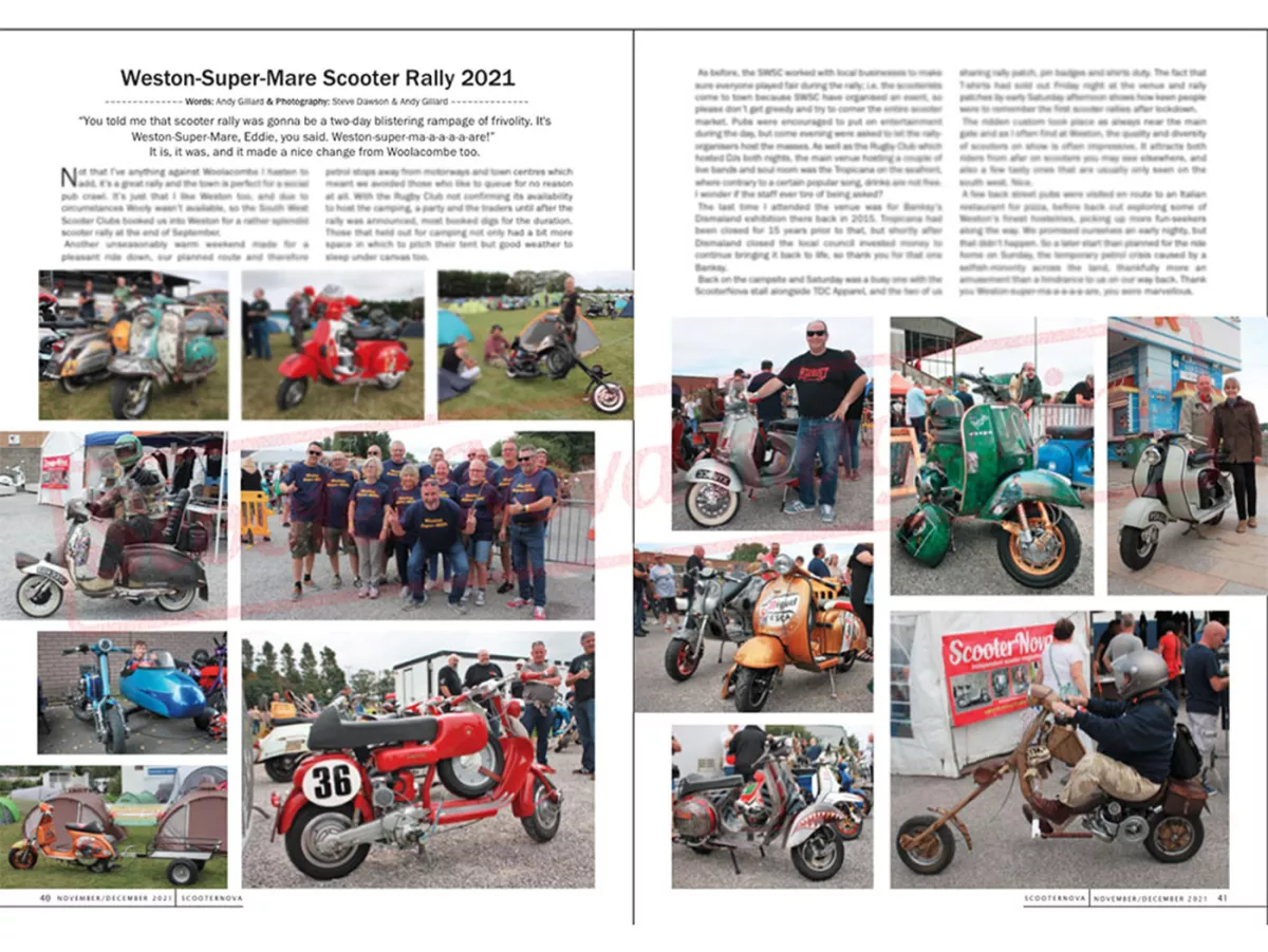 Scooter Nova Magazine - (#028) -  November/December 2021