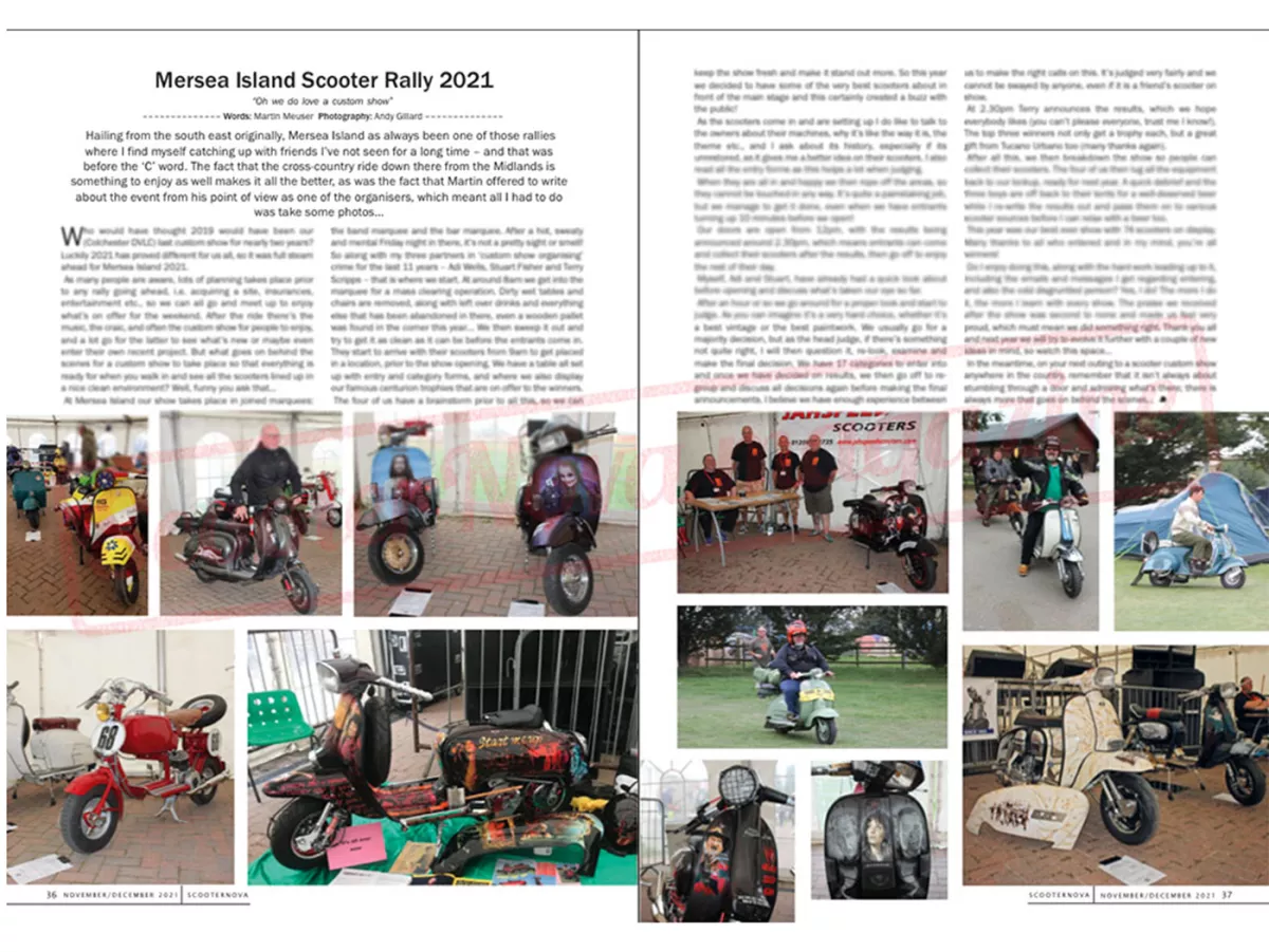Scooter Nova Magazine - (#028) -  November/December 2021