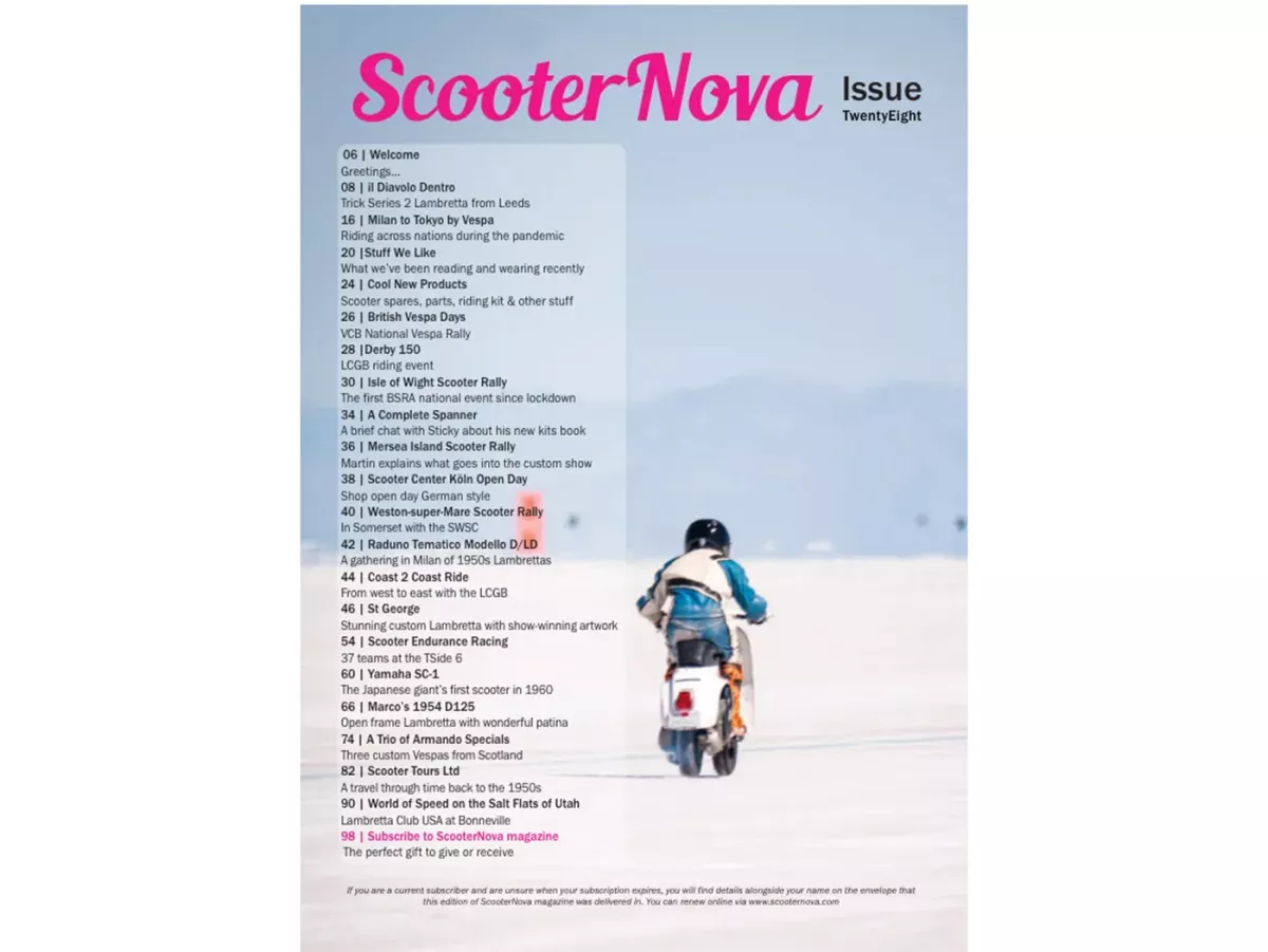 Scooter Nova Magazine - (#028) -  November/December 2021