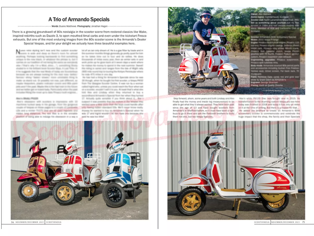 Scooter Nova Magazine - (#028) -  November/December 2021
