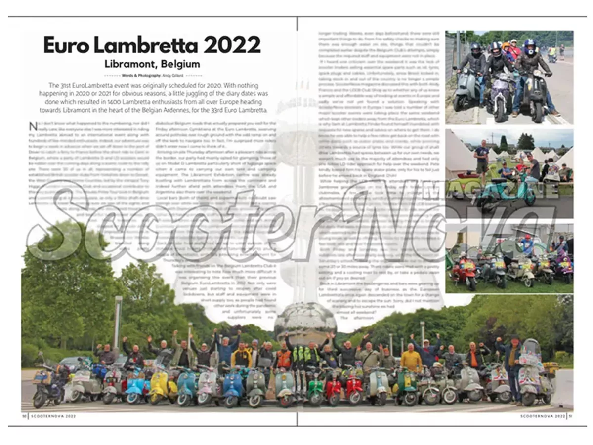Magazine Scooter Nova Magazine - (#032) - juillet/août 2022