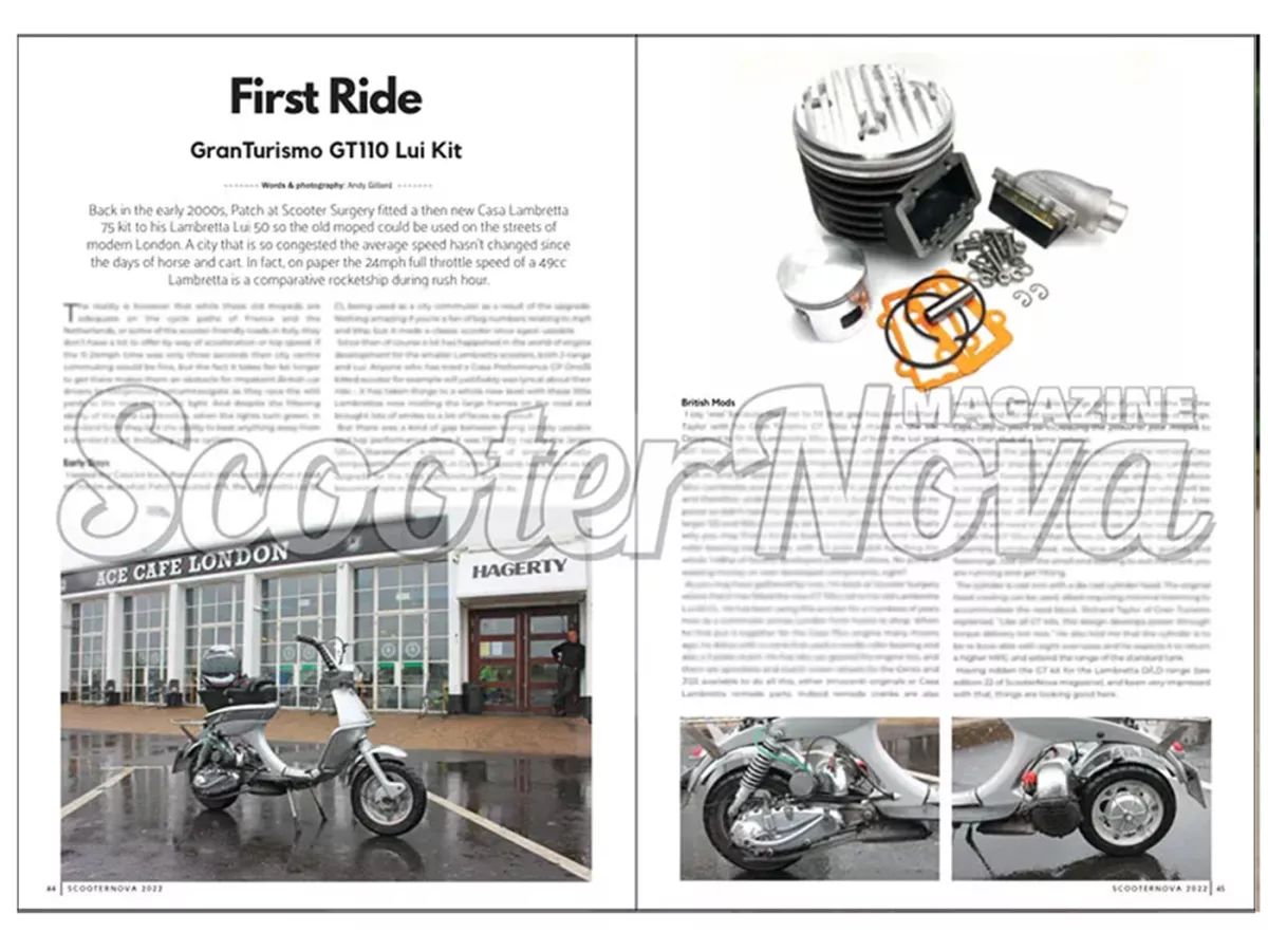 Magazine Scooter Nova Magazine - (#032) - juillet/août 2022