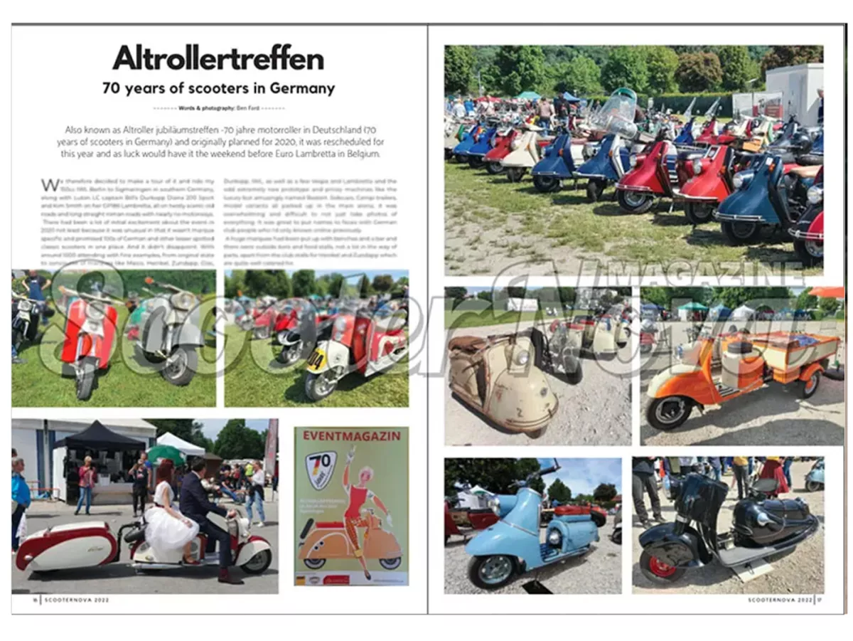 Magazine Scooter Nova Magazine - (#032) - juillet/août 2022
