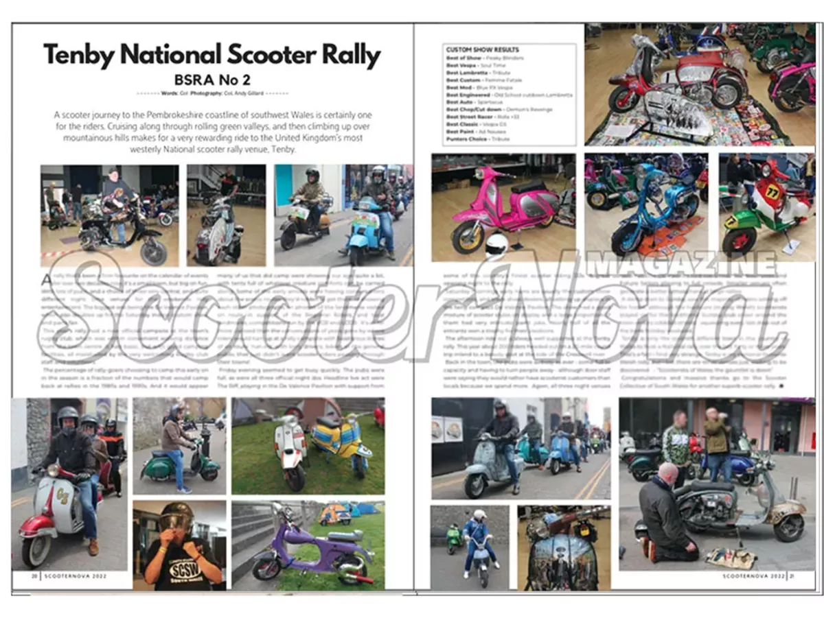 Magazine Scooter Nova Magazine - (#032) - juillet/août 2022