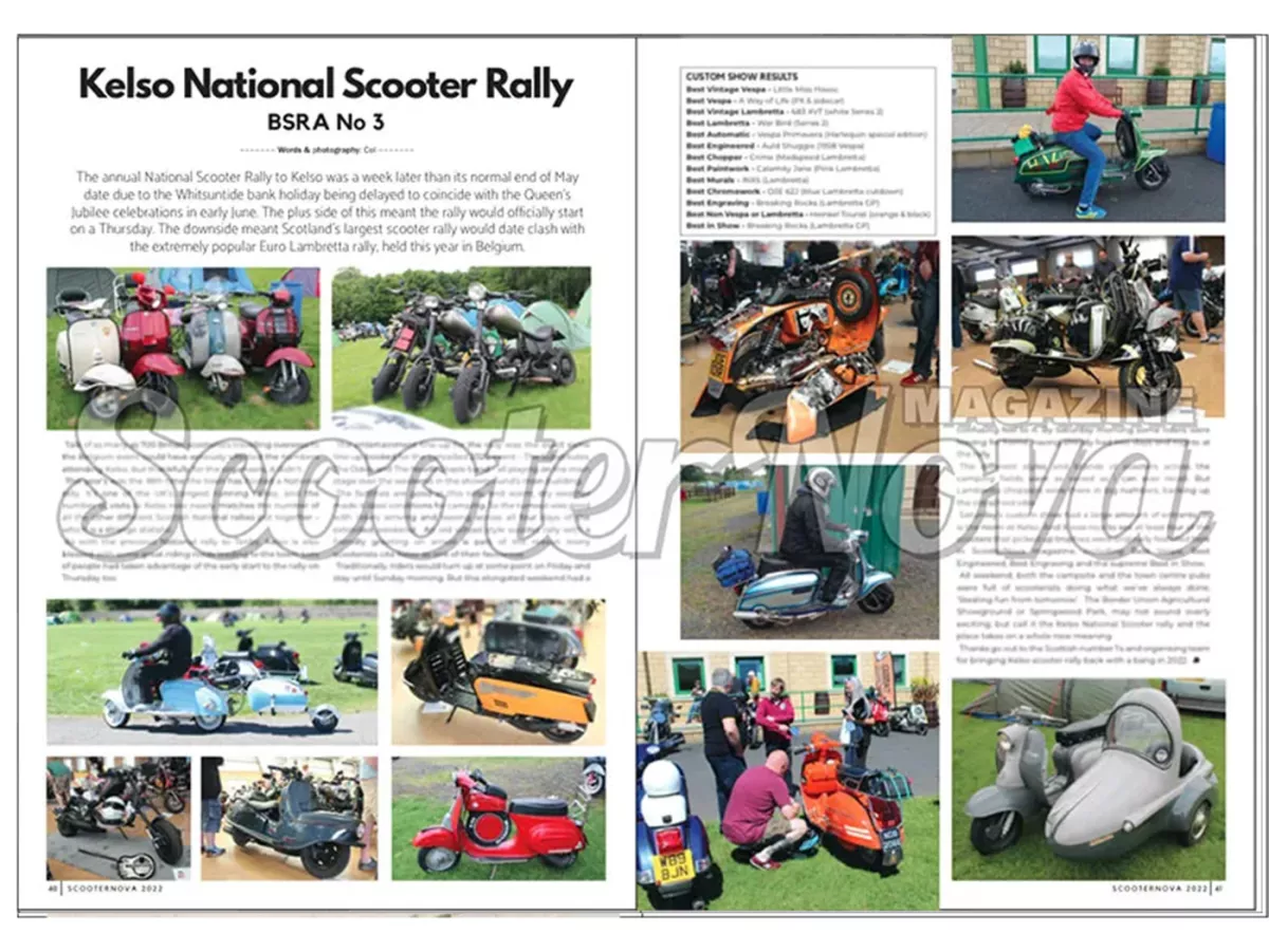 Magazine Scooter Nova Magazine - (#032) - juillet/août 2022