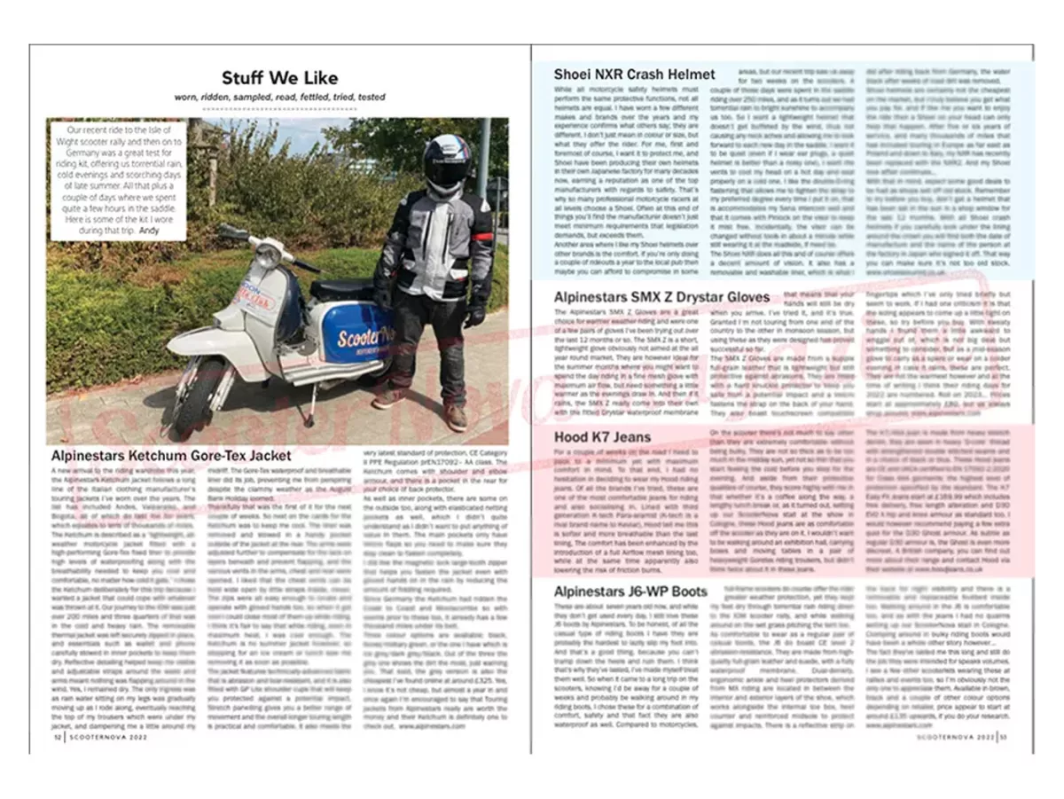 Scooter Nova Magazine - (#028) - November/December 2022