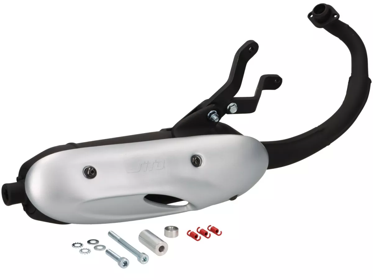 Exhaust -SITO- Aprilia SR 50 R (carburettor), Piaggio NRG Power (carburettor), Gilera Runner (C46 carburettor)
