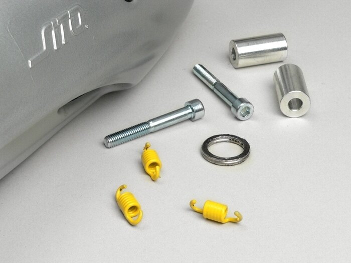 Pot d’échappement -SITO- GY6 (4 temps) 50cc (139QMA/B) roues de 12 pouces