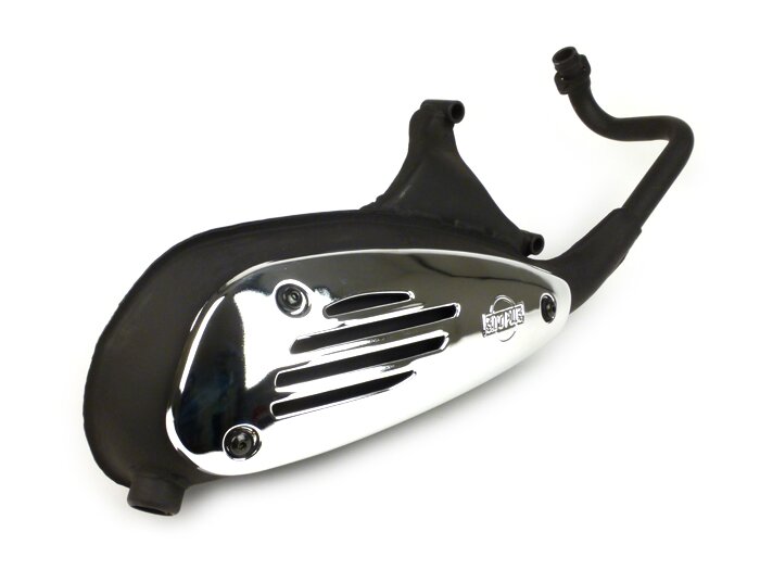 Exhaust -SITO PLUS- Piaggio Vespa LX50 4-stroke (ZAPC38700), Fly 50 4-stroke (RP8C52100), S50 4-stroke (ZAPC38600)