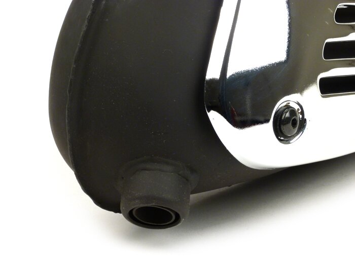 Exhaust -SITO PLUS- Piaggio Vespa LX50 4-stroke (ZAPC38700), Fly 50 4-stroke (RP8C52100), S50 4-stroke (ZAPC38600)