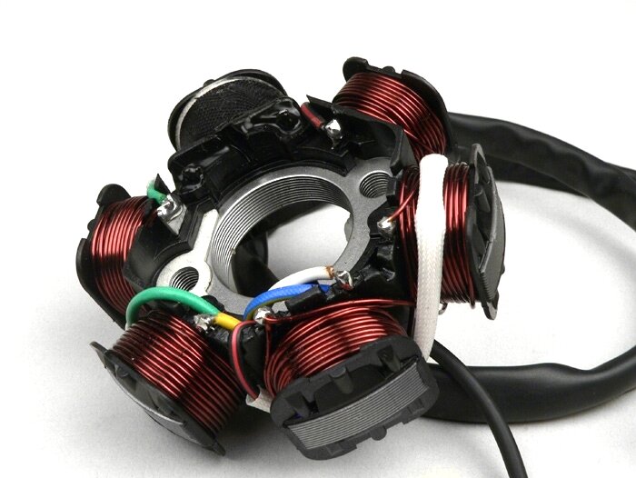 Ignition -OEM QUALITY stator- GY6 (4-stroke) 50 cc (139QMA/B) - type 2