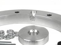 Brede bandenconversieset -SCOOTER & SERVICE CNC 4 inch voor bandenmaat 130/70-10- Vespa PX, T5 125cc, Cosa, Rally180 (VSD1T), Rally200 (VSE1T), Sprint150 (VLB1T), TS125 (VNL3T), GT125 (VNL2T), GTR125 (VNL2T), GL150 (VLA1T)