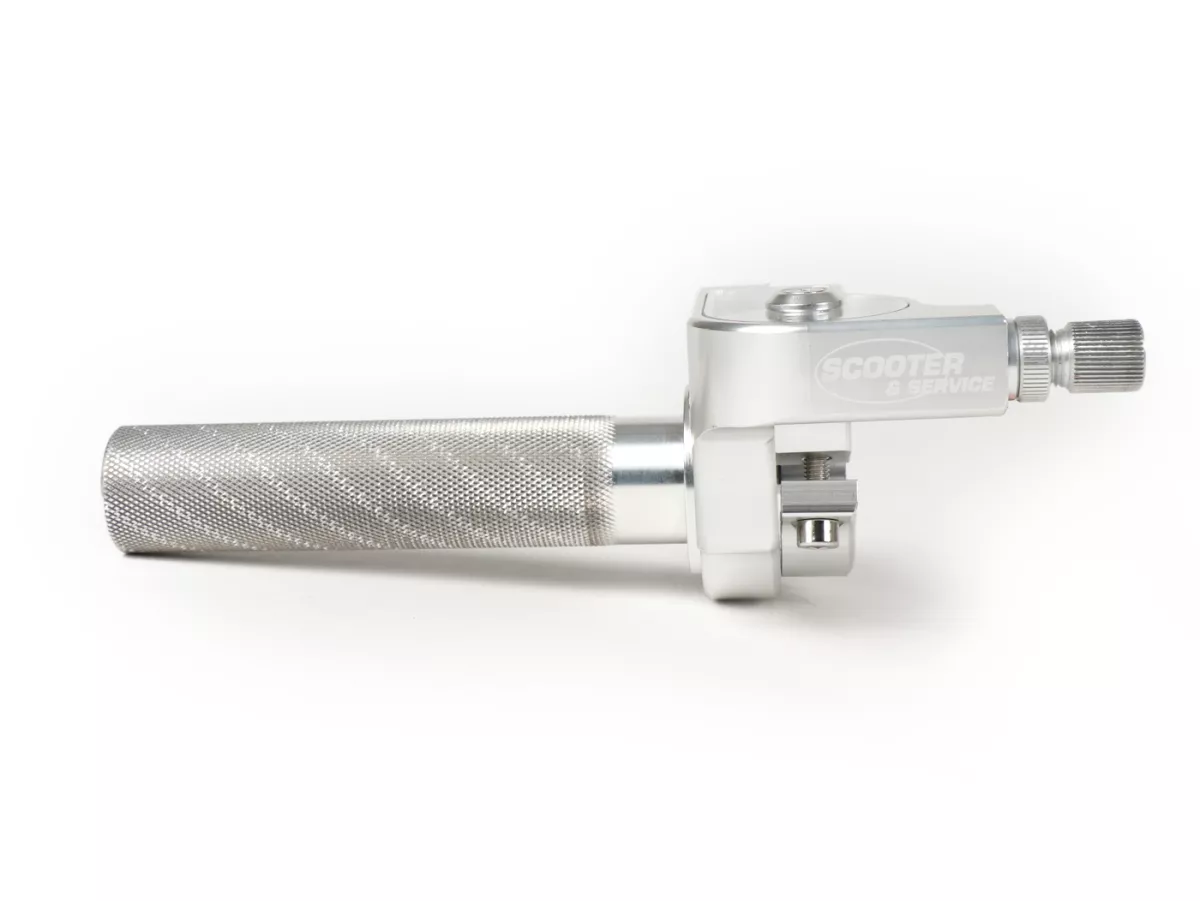 Puño de gas rápido -SCOOTER & SERVICE- CNC- aluminio