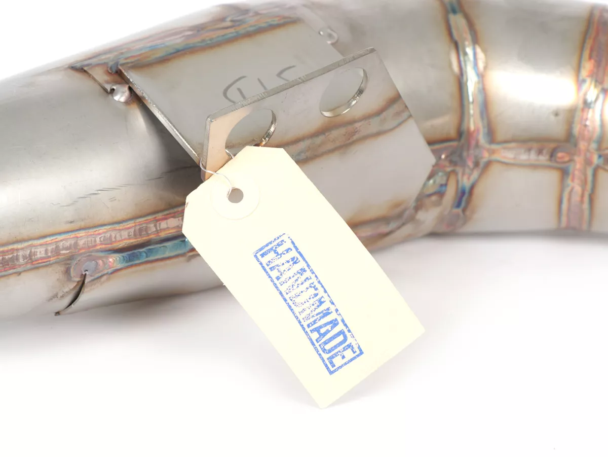 Avgasrör -SKOOTER & SERVICE Newline vänster Silent Plus (utan ljuddämpare) - Vespa PX200 - rostfritt stål