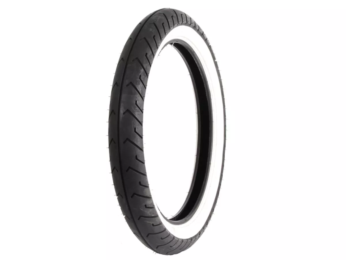 Reifen -MITAS MC2, Weißwand- 2.75-16 / 2 3/4-16 Zoll (alte Bezeichnung 20x2.75) 46J TL/TT