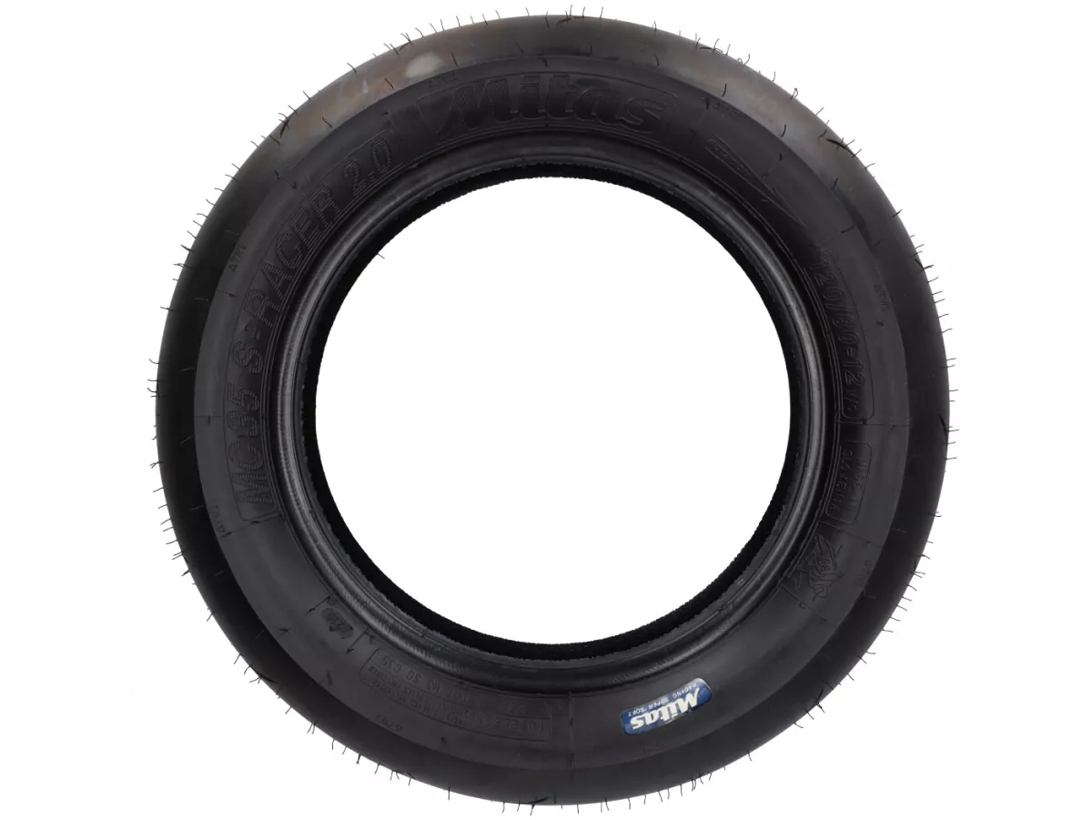 Ban -SAVA/MITAS MC35 S-Racer 2.0- 120/80-12 inci TL 55P Racing Super Soft