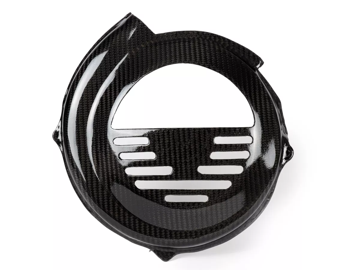 Ventilator wielkap -TOMAS COMPOSITI, echt carbon standaard- Vespa V50, PV125, ET3