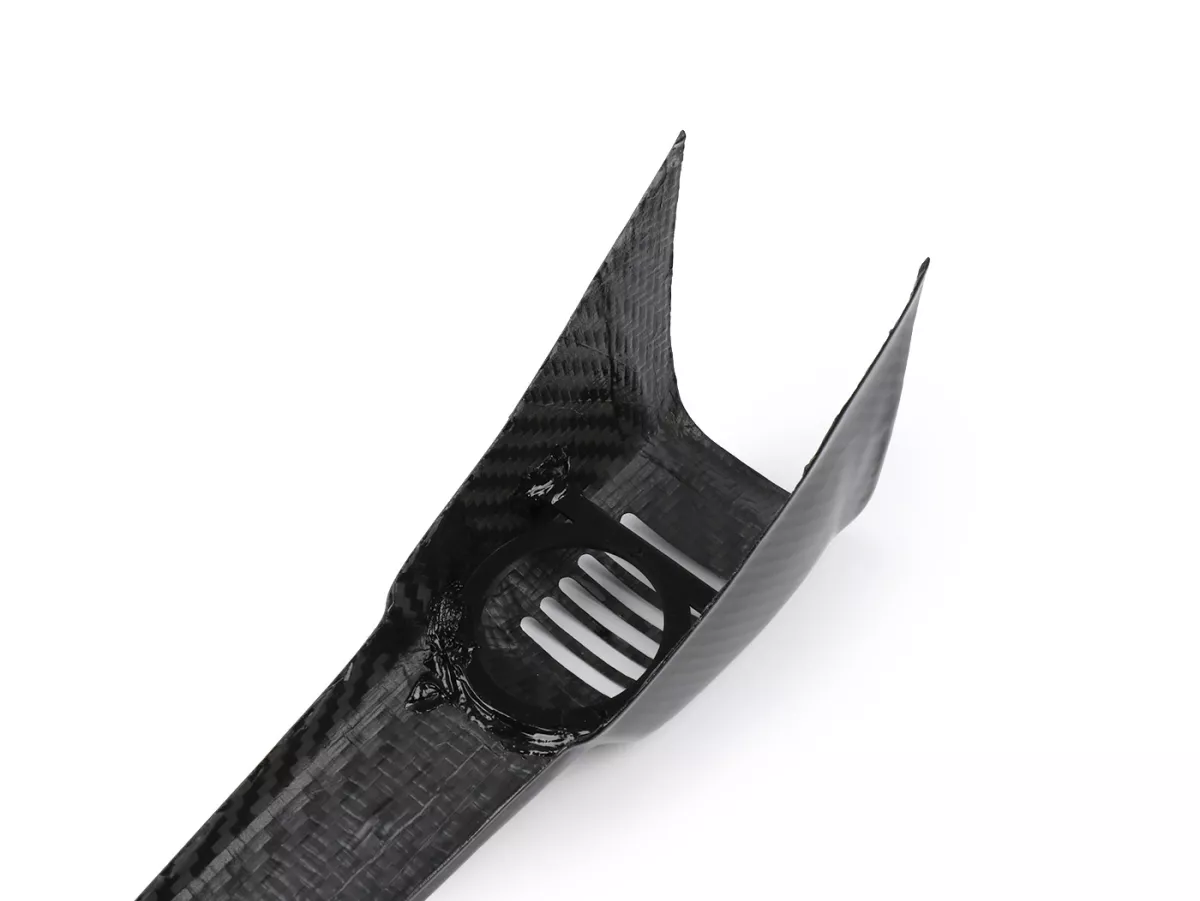 Horn cover -TOMAS COMPOSITI, real carbon- Vespa V50 Special, V50 Elestart