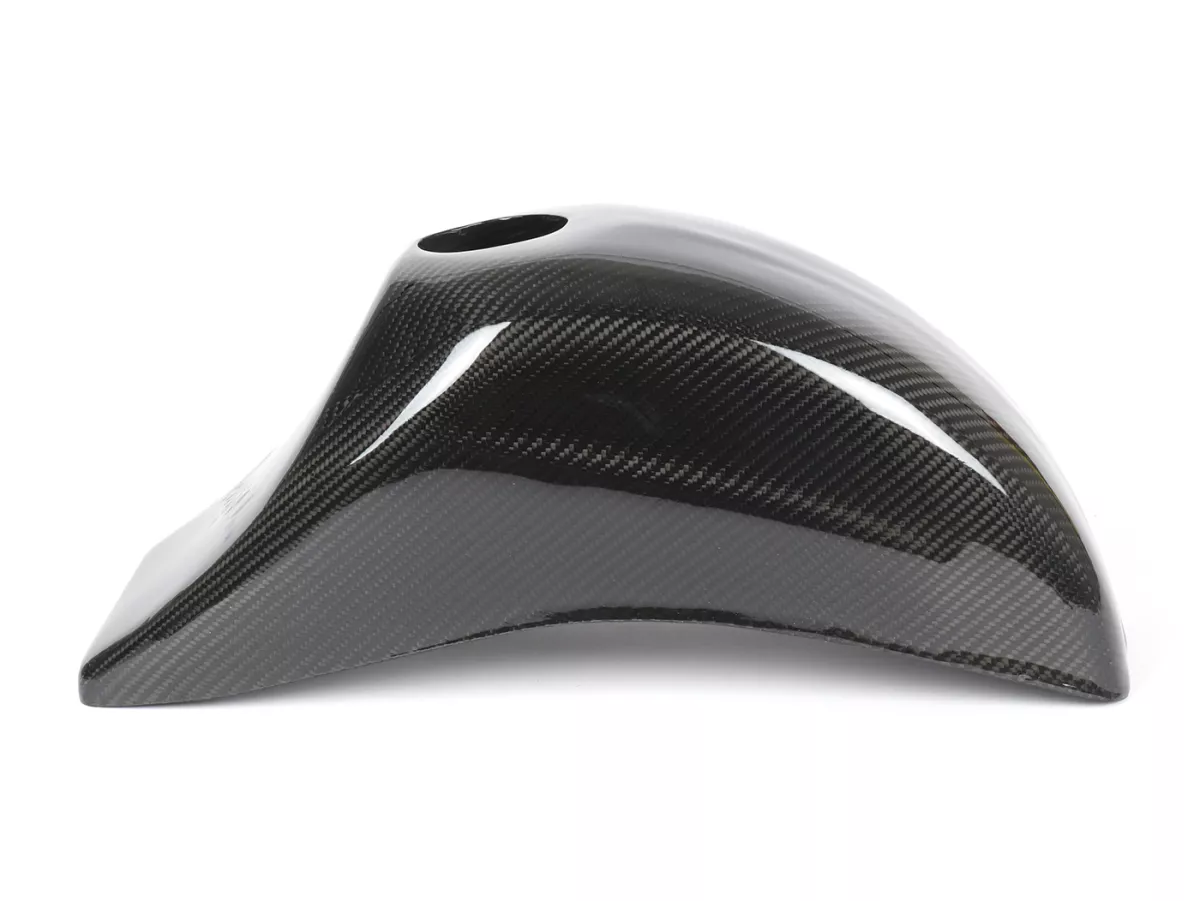 Mudguard -TOMAS COMPOSITI, real carbon, for Piaggio Zip SP fork- Vespa V50, V90, SS50, SS90, PV125, ET3, PK50, PK80, PK50 S, PK80 S, PK125 S, PK50 XL, PK125 XL, ETS, PK50 HP, PK50 SS