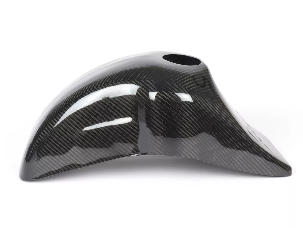 Mudguard -TOMAS COMPOSITI, real carbon, for Piaggio Zip SP fork- Vespa V50, V90, SS50, SS90, PV125, ET3, PK50, PK80, PK50 S, PK80 S, PK125 S, PK50 XL, PK125 XL, ETS, PK50 HP, PK50 SS