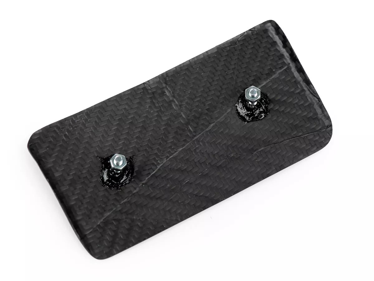Tailight lens cover -TOMAS COMPOSITI, real carbon Vespa V50 Elestart (V5A3T), V50 N Special (V5A1T, V5A2T)