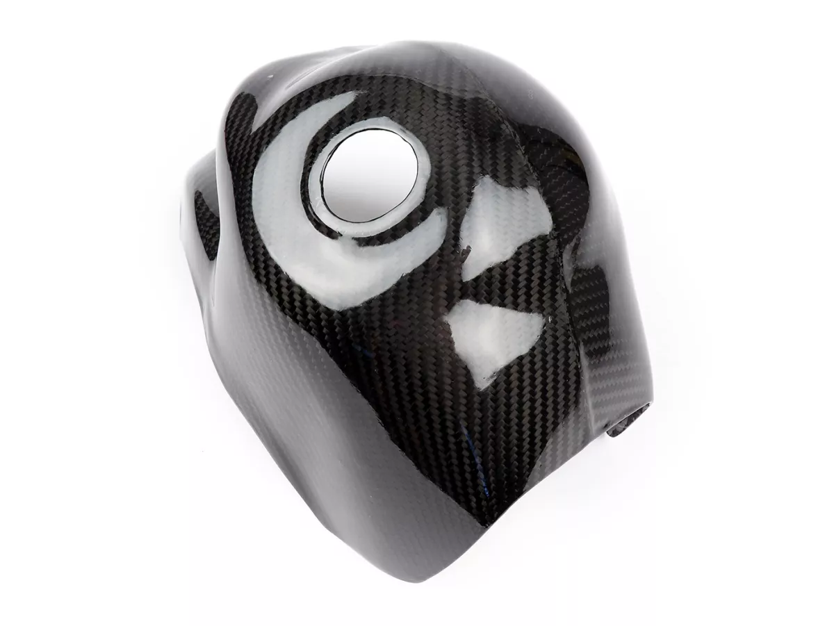 Cilinderkap -TOMAS COMPOSITI, echt koolstofvezel Vespa PV125, ET3, PK125 S/XL (voor Quattrini M200 cilinder)