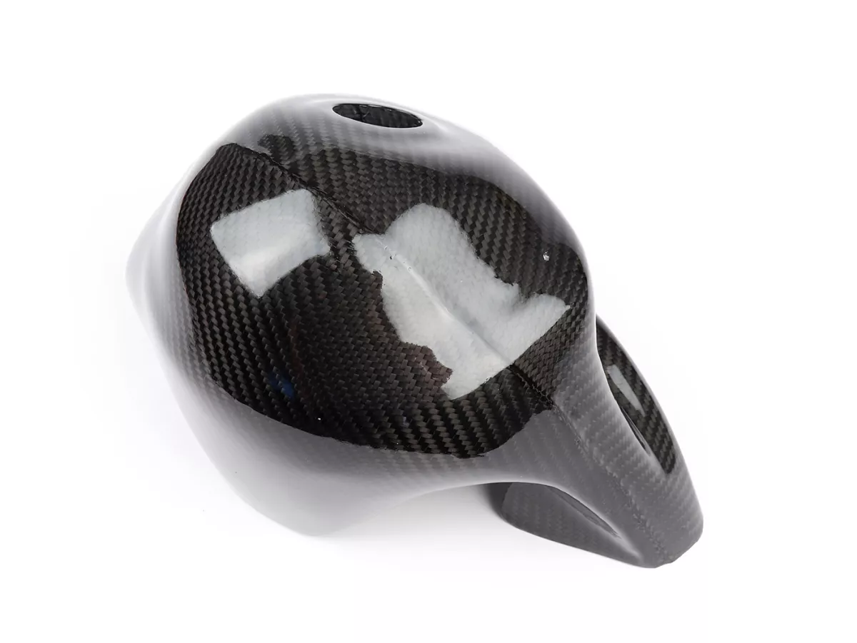 Cilinderkap -TOMAS COMPOSITI, echt koolstofvezel Vespa PV125, ET3, PK125 S/XL (voor Quattrini M200 cilinder)