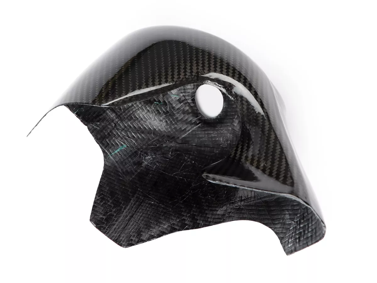 Cilinderkap -TOMAS COMPOSITI, echt koolstofvezel Vespa PV125, ET3, PK125 S/XL (voor Quattrini M200 cilinder)