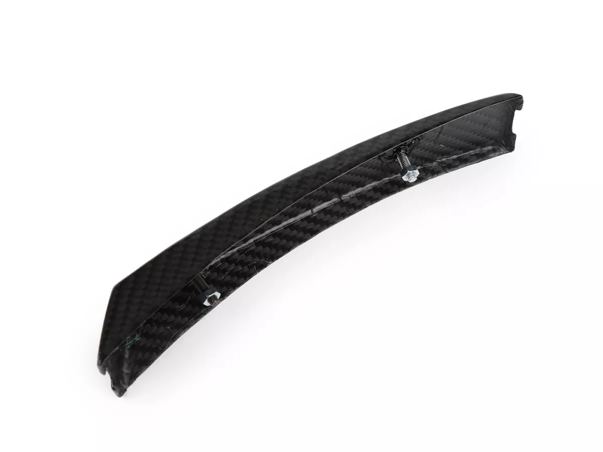 Mudguard nipple -TOMAS COMPOSITI, real carbon- Vespa PX (wide type like PX Lusso/T5, fits all PX models)