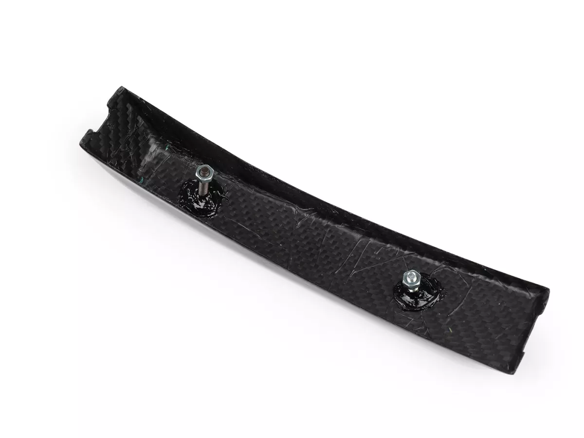 Mudguard nipple -TOMAS COMPOSITI, real carbon- Vespa PX (wide type like PX Lusso/T5, fits all PX models)