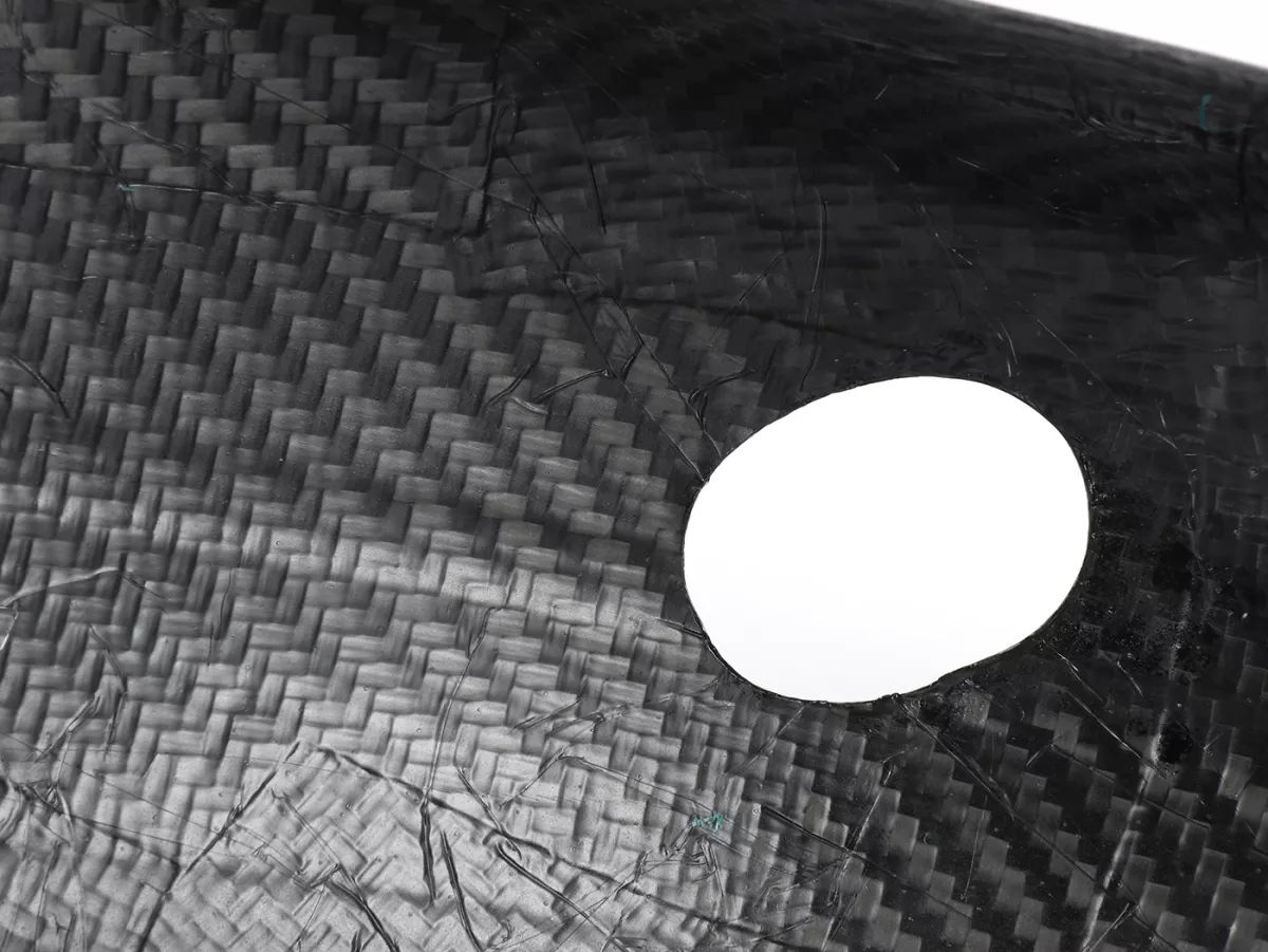 Mudguard -TOMAS COMPOSITI, real carbon- Vespa SS50/SS90