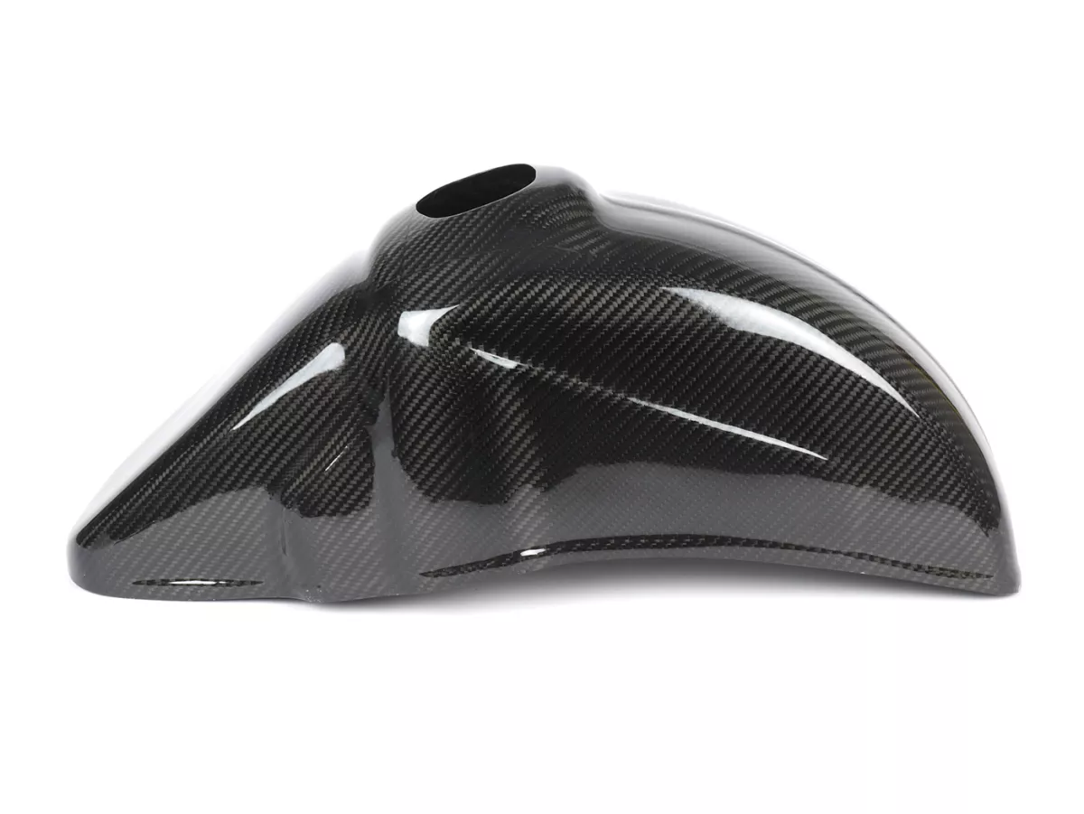Mudguard -TOMAS COMPOSITI, real carbon, for Vespa PK fork- Vespa V50, V90, SS50, SS90, PV125, ET3, PK50, PK80, PK50 S, PK80 S, PK125 S, PK50 XL, PK125 XL, ETS, PK50 HP, PK50 SS