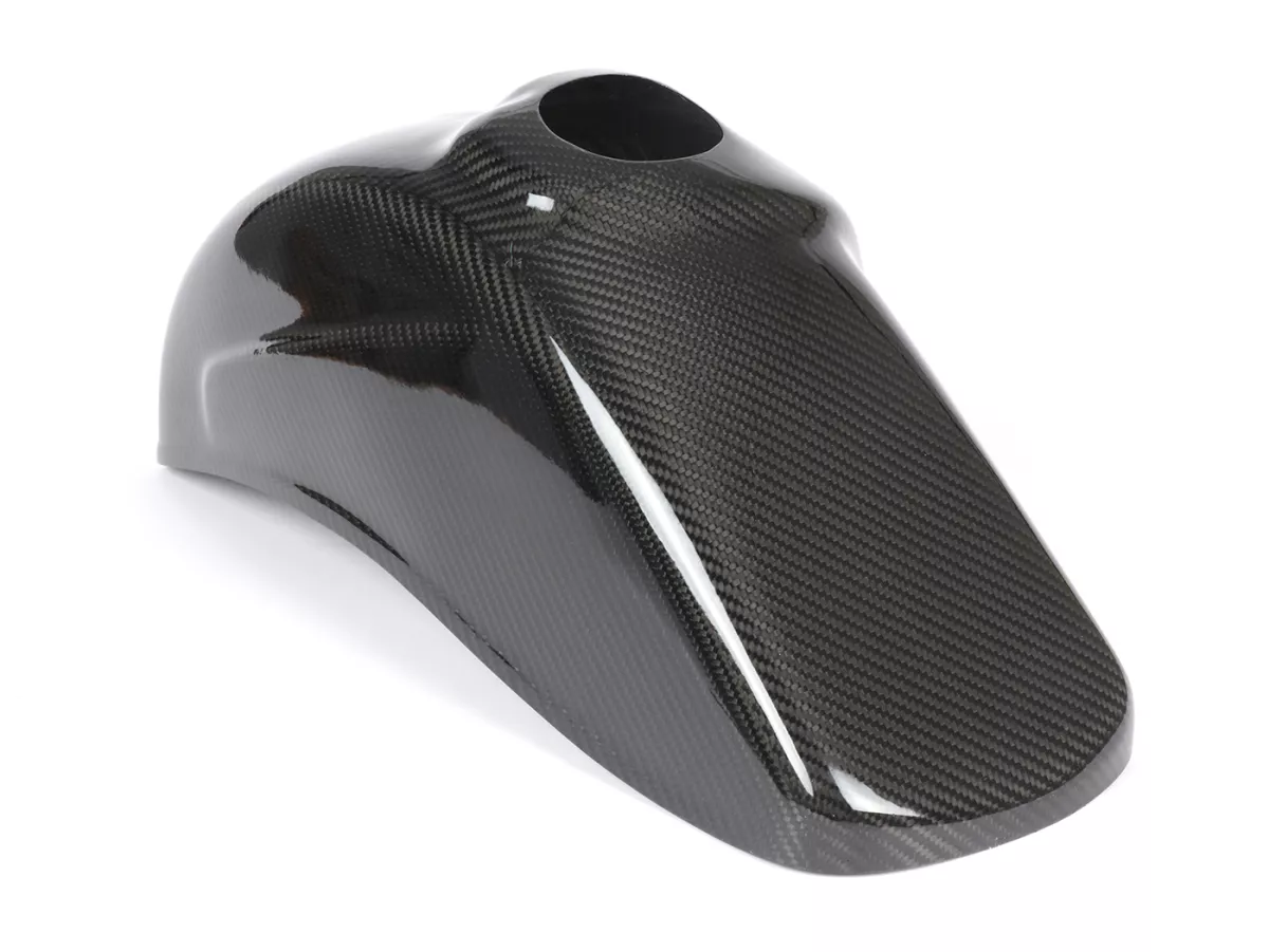 Mudguard -TOMAS COMPOSITI, real carbon, for Vespa PK fork- Vespa V50, V90, SS50, SS90, PV125, ET3, PK50, PK80, PK50 S, PK80 S, PK125 S, PK50 XL, PK125 XL, ETS, PK50 HP, PK50 SS