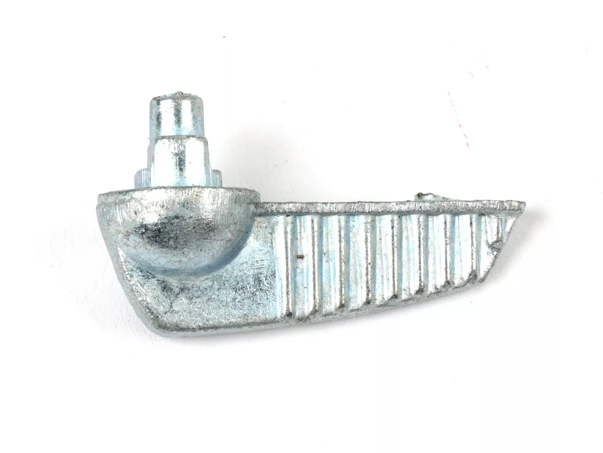 Zijklep rechts -TOMAS COMPOSITI, GRP voor Quattrini M200- Vespa V50 (V5A1T vanaf nr. 92877), V50 S (V5SA1T vanaf nr. 15325), V90 (vanaf nr. 22234), SS50, SS90, PV125, ET3 - met knevelslot