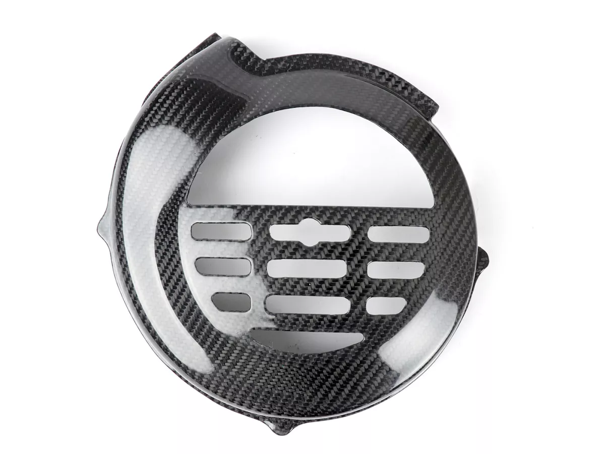 Ventilatorwielkap -TOMAS COMPOSITI, echt koolstofvezel Vespa PK50 S/XL, PK80 S/XL, PK125 S/XL