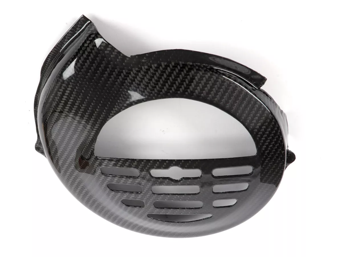 Ventilatorwielkap -TOMAS COMPOSITI, echt koolstofvezel Vespa PK50 S/XL, PK80 S/XL, PK125 S/XL