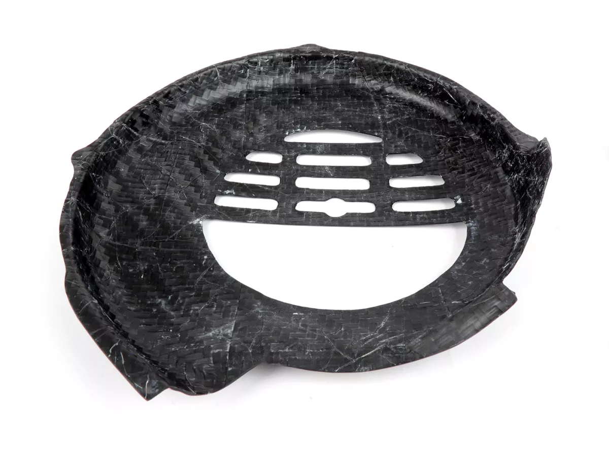 Ventilatorwielkap -TOMAS COMPOSITI, echt koolstofvezel Vespa PK50 S/XL, PK80 S/XL, PK125 S/XL