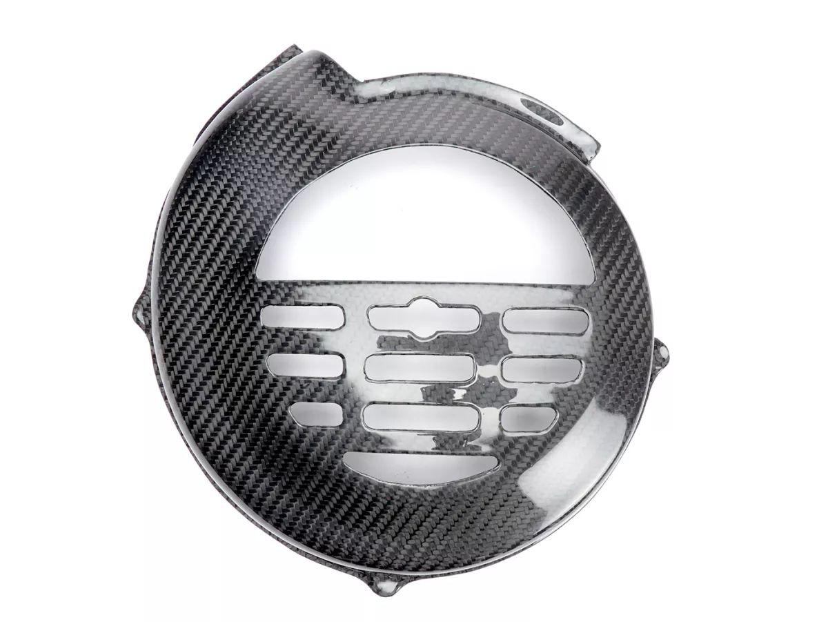 Ventilatorwielkap -TOMAS COMPOSITI, echt koolstofvezel Vespa PK50 S/XL, PK80 S/XL, PK125 S/XL