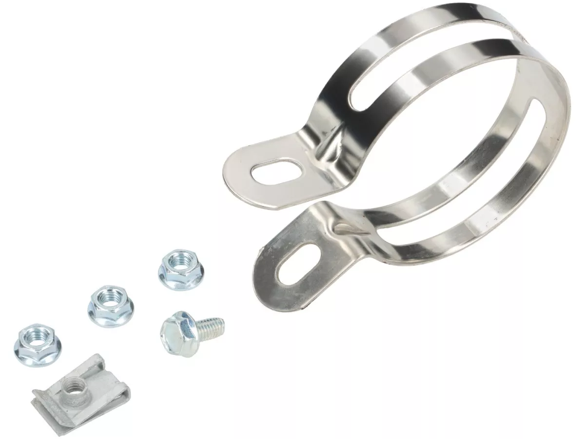 Endschalldämpfer -TECNIGAS 3-Loch- Next, TEK - Silbern