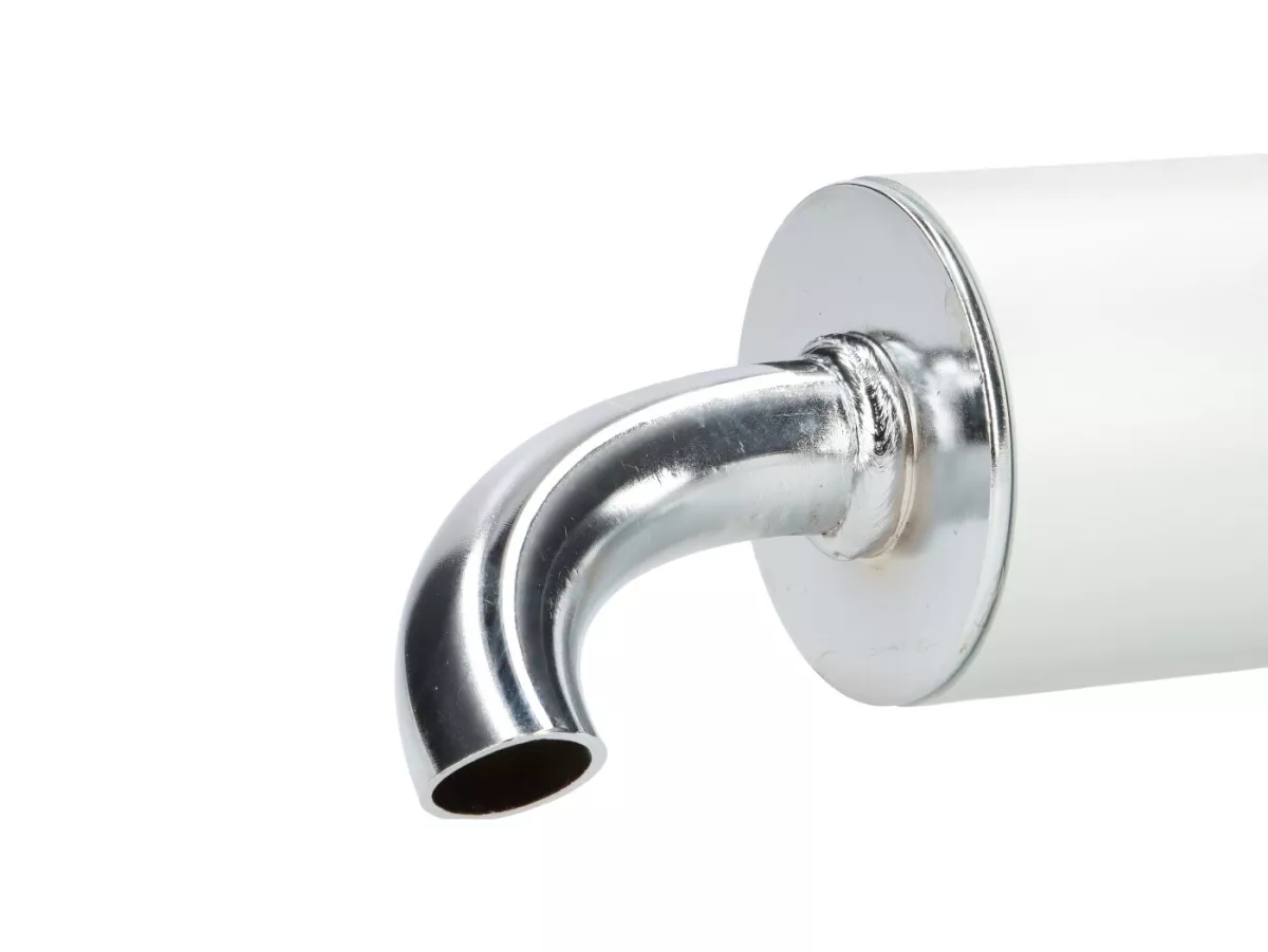 Endschalldämpfer -TECNIGAS 3-Loch- Next, TEK - Silbern